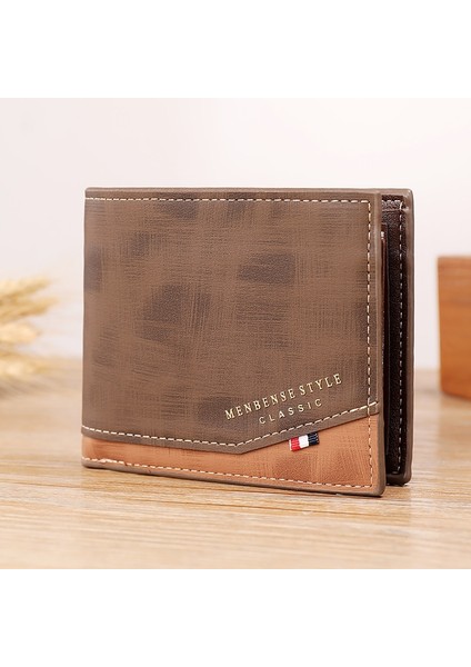 Erkek Cüzdan Deri Iş Katlanabilir Cüzdan Lüks Fatura Katlama Ince Hipster Kredi Kartı Sahipleri Ekler Bozuk Para Çantaları Vintage Walltes (Yurt Dışından) modelleri