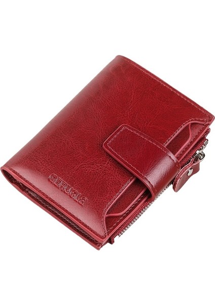 Kadın Hırsızlığa Karşı Kartlıklı Fermuarlı Cüzdan (Yurt Dışından)