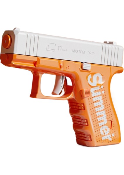 Yaz Plajı Çocuk Kılavuzu Büyük Glock Su Tabancası Oyuncak Patlama (Yurt Dışından)