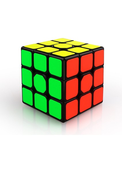 Çocuk Eğitici Oyuncak Rubik Küpü Üç Seviyeli Rubik Küpü (Yurt Dışından)