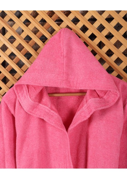 Pamuklu Genç Garson Çocuk Bornozu