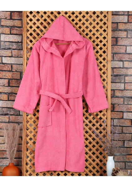 Pamuklu Genç Garson Çocuk Bornozu modelleri