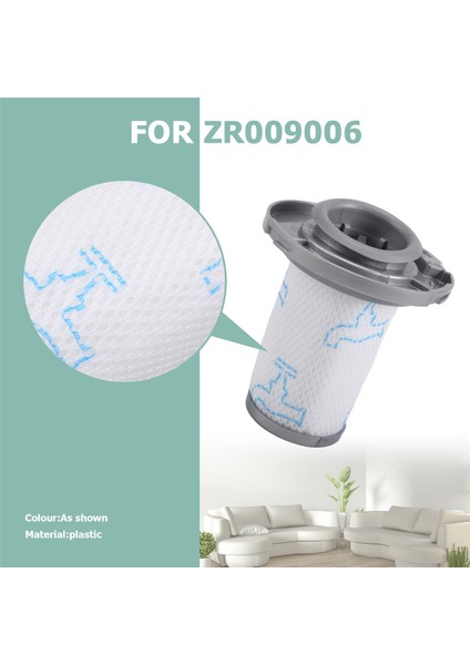 Rowenta ZR009006 Filtre X-Force Flex 8.60 Kablosuz Elektrikli Süpürge Ev Temizlik Aksesuarları Yıkanabilir Filtre (Yurt Dışından)