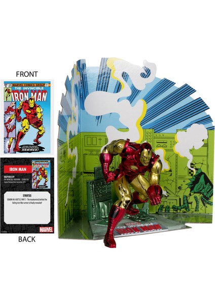 Comics - Iron Man (The Invincible Iron Man #126) Heykel modelleri