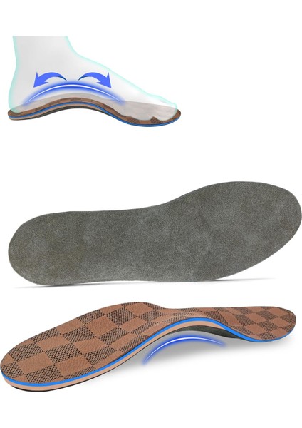 Handmade Starflex Tabanlık Iç Basma Tabanlık,düz Taban Tabanlık Kahverengi