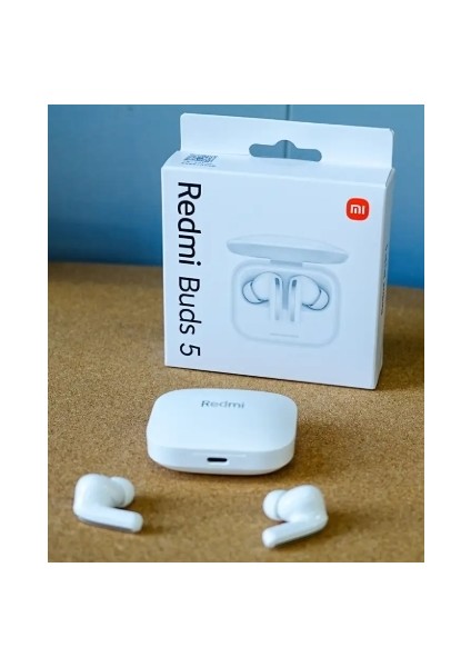 Xiaomi Redmi Buds 5 - Beyaz (Yurt Dışından) fırsatları