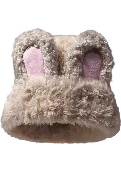 Sevimli Tatlı Tavşan Kulaklı Peluş Şapka (Yurt Dışından)