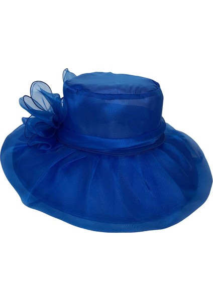 Ş Derby Ş Kadın Fascinator Ş Sahne I Için Mavi (Yurt Dışından)