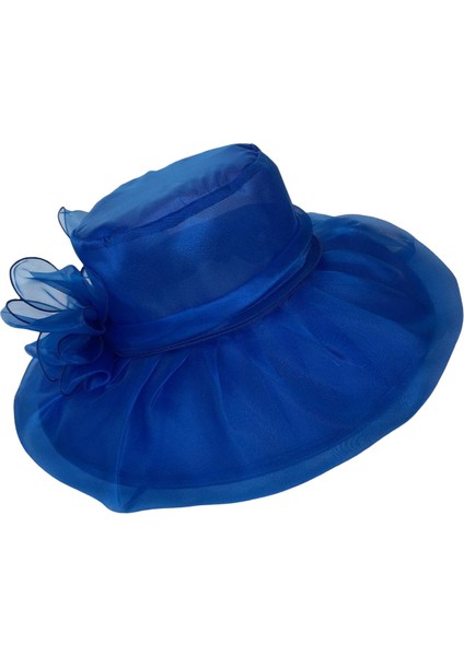 Ş Derby Ş Kadın Fascinator Ş Sahne I Için Mavi (Yurt Dışından)