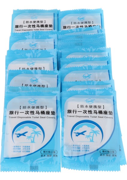 Tek Kullanımlık Tuvalet Koltuğu Kağıdı Kapsar - 50 Paket (Yurt Dışından)