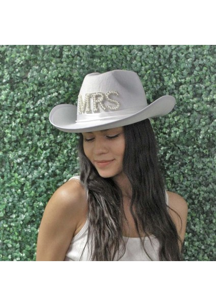 Kadın Şı Şkin Cowgirl Ş Duş Için White2 21X17.5CM (Yurt Dışından)