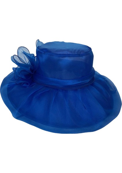 Ş Derby Ş Şak Örgü Fascinators Ş Cosplay Mavi (Yurt Dışından)