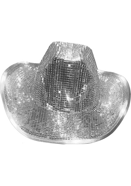 Kız Erkek Yetişkinler Gece Kulübü Için Kovboy Şapkası Kumaş Aksesuarları Cowgirl Şapka (Yurt Dışından) fırsatları