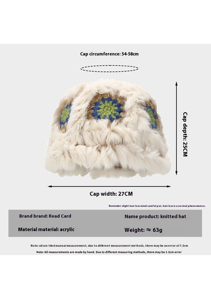 Günlük Şapka Yuvarlak Şapka Sevimli Sıcak Peluş Balıkçı Şapkası Yüzünü Göster Küçük Kova Şapka Kürklü Şapka (Yurt Dışından) fiyatları