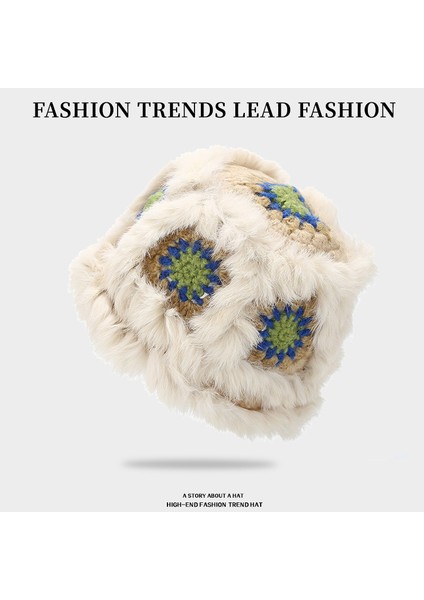 Günlük Şapka Yuvarlak Şapka Sevimli Sıcak Peluş Balıkçı Şapkası Yüzünü Göster Küçük Kova Şapka Kürklü Şapka (Yurt Dışından) fırsatları