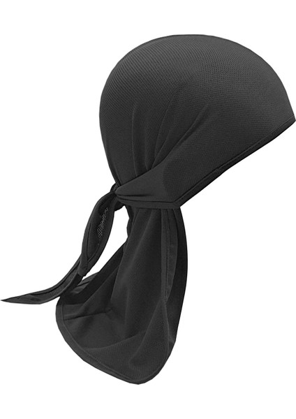 Erkekler Için Kuyruk Güneş Korumalı Örgüşlı Wrap Şapka Giyim (Yurt Dışından)