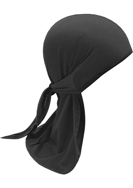 Erkekler Için Kuyruk Güneş Korumalı Örgüşlı Wrap Şapka Giyim (Yurt Dışından)