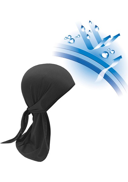Erkekler Için Kuyruk Güneş Korumalı Örgüşlı Wrap Şapka Giyim (Yurt Dışından)