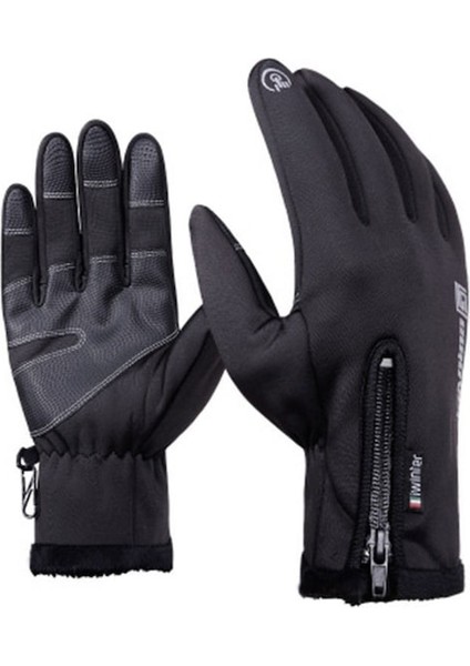 Outdoor Dokunmatik Ekran Ayarlanabilir Suya Dayanıklı Eldiven Xl (Yurt Dışından)