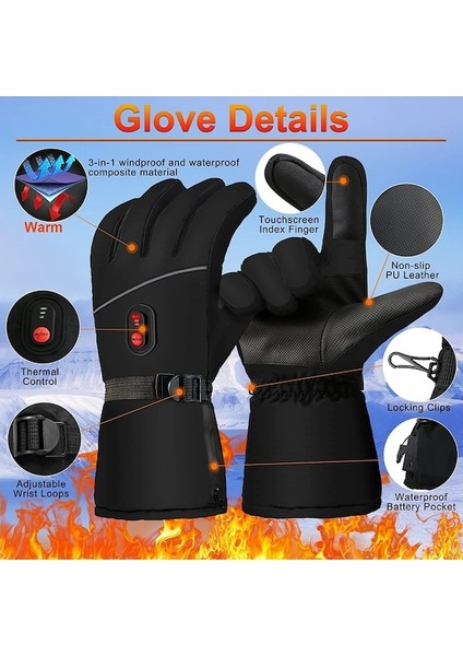 USB Isıtmalı Şapka ve Eşarp Seti Açık Kış Elektrikli Şapka Boyun Isıtıcı Kadınlar Için Yumuşak Astarlı Örme Şapka Sıcak Kap - Siyah (Yurt Dışından) modelleri