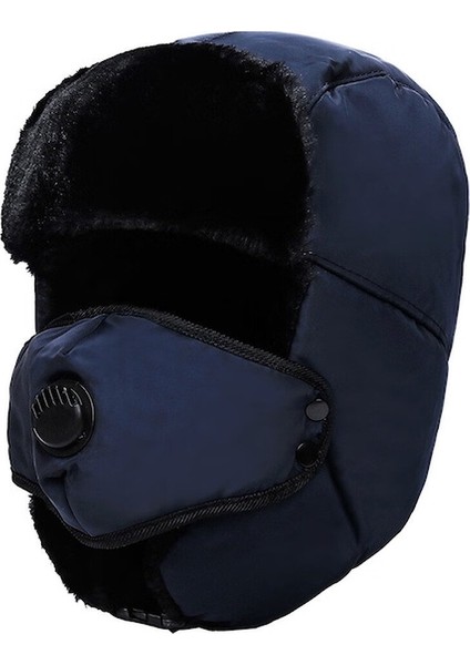 Unisex Outdoor Kışlık Bere Maskeli Şapka (Yurt Dışından)