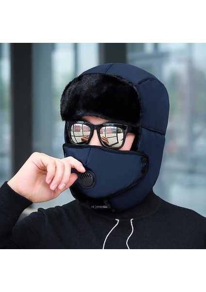 Unisex Outdoor Kışlık Bere Maskeli Şapka (Yurt Dışından) fiyatları