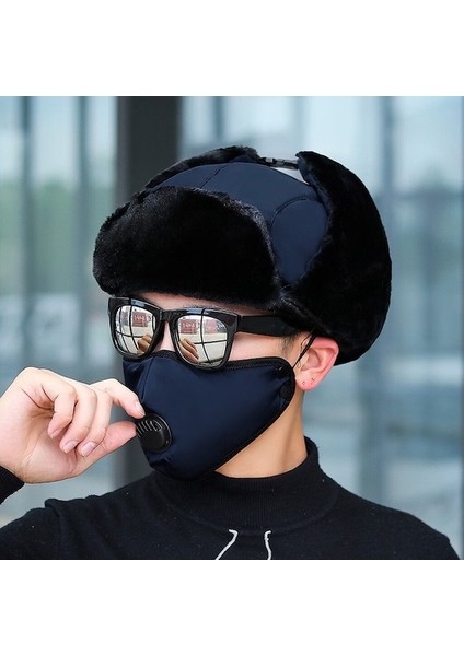 Unisex Outdoor Kışlık Bere Maskeli Şapka (Yurt Dışından) modelleri