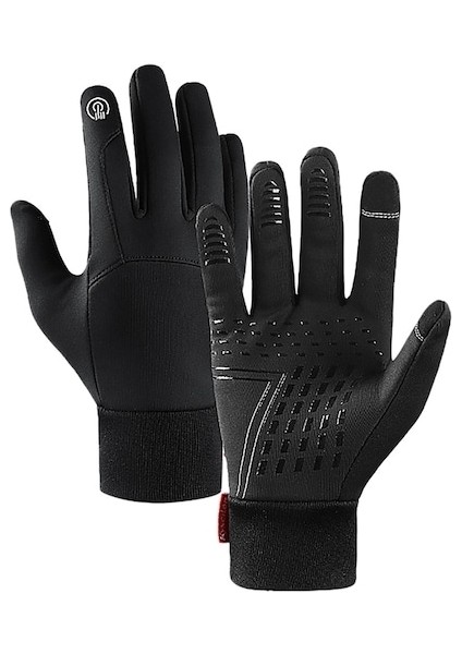 Thermo Dokunmatik Ekran Rüzgar Geçirmez Kışlık Eldiven Xl (Yurt Dışından)