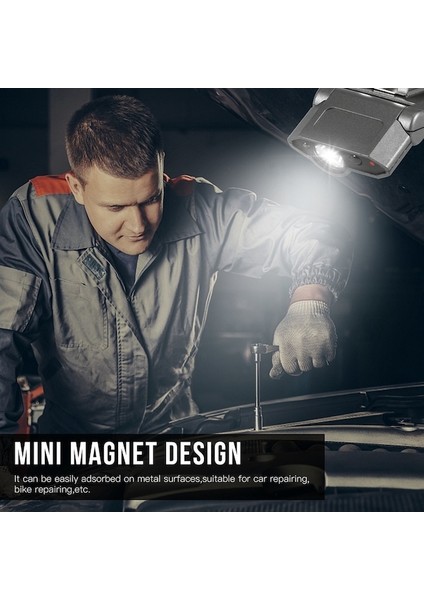 Outdoor Dönebilen LED Far Işık Klipsli Şapka (Yurt Dışından) indirimleri