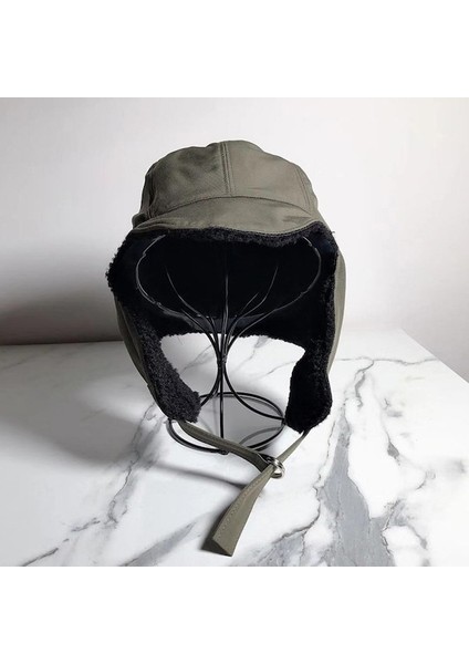 Pasifix Açık Kış Kalınlaştırılmış Polar Rüzgar Geçirmez Sıcak Kayak Şapka 001 (Yurt Dışından)