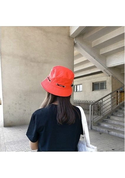 Kkp-Cc 2'li Ayarlanabilir Pamuklu Outdoor Balıkçı Şapkası-Kırmızı (Yurt Dışından) modelleri