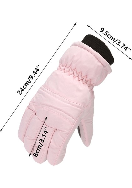 Çocuk Açık Hava Kayak Kış Dağcılık Su Geçirmez Eldiven 001 (Yurt Dışından) fırsatları