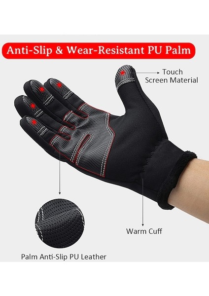 Kkc-Cc Açık Hava Kışlık Kayak Eldivenleri-Gri (Yurt Dışından) modelleri