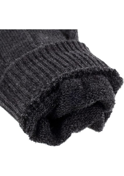 Kadın Dokunmatik Ekran Eldiven Kış Sıcak Kalın Örgü Akıllı Telefon Tablet Için Tek Boyut - Açık Gri (Yurt Dışından) indirimleri