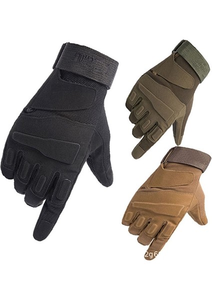 Yyr-Vv Erkek Taktik Aşınmaya Dayanıklı Tam Parmak Eldiven, Açık Hava Sporları Için Bisiklet Mücadelesi, Kesilmez ve Kaymaz-Siyah (Yurt Dışından) fiyatları