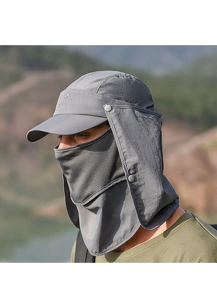 Yyq-Cc Dış Mekan Uv Koruyucu Şapka UPF50+ -Koyu Yeşil (Yurt Dışından) modelleri