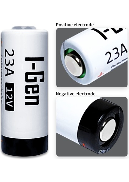 I-Gen 23A Pil 10'lu Paket 12V MN21 PİL (A23 / 23A / V23GA / LRV08 / 8LR932)