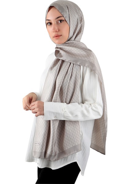 Taş Petek Desen Twill Ipek Şal modelleri