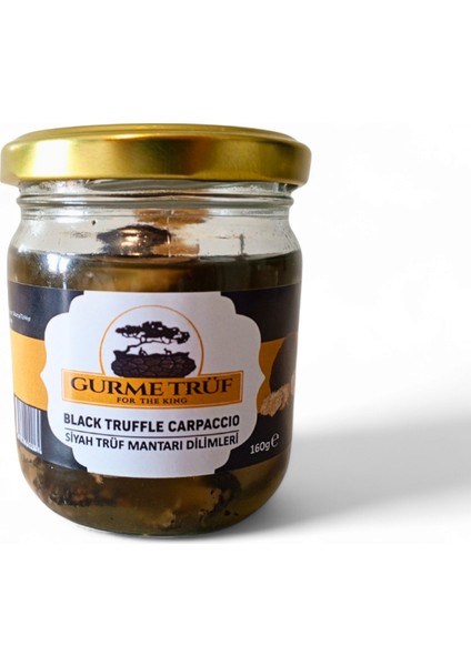 Siyah Trüf Mantarı Dilimleri Carpaccio - Tuber Aestivum, 160 Gr, Premium Konserve fiyatları