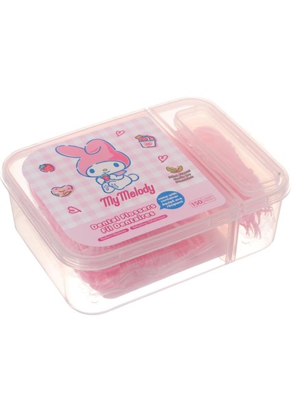 Sanrio Lisanslı Ultra Ince Nane Aromalı Kürdan Tipi Diş Ipi fiyatları