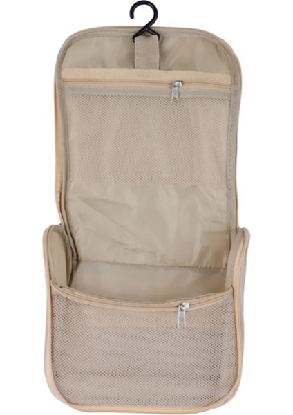 Minigo Serisi Kozmetik Seyahat Çantası - Bej fırsatları