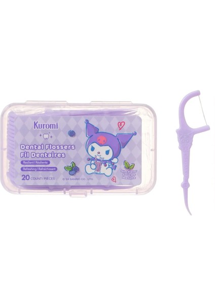 Sanrio Lisanslı Ultra Ince Nane Aromalı Kürdan Tipi Diş Ipi