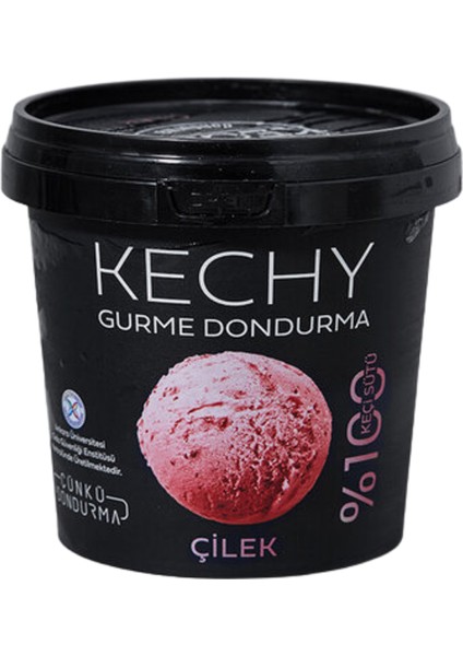 Gurme Çilekli Dondurma 500 ml