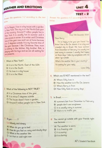 6. Sınıf Ingilizce Eğitim Seti Fun & Learn modelleri