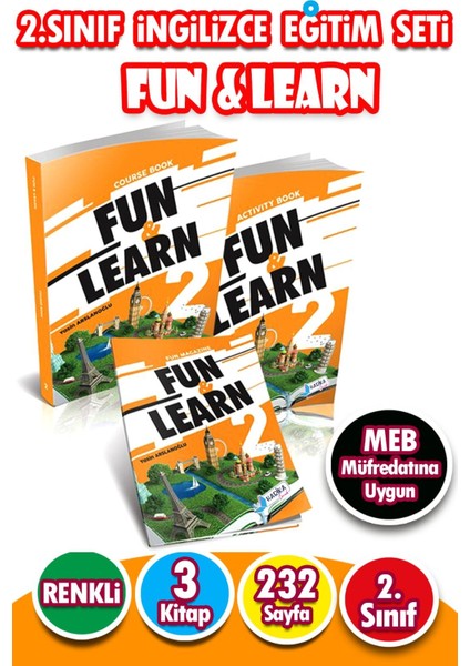 2. Sınıf Ingilizce Eğitim Seti Fun & Learn