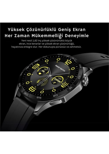 Watch 4 Curved Amoled Ekran 2 Kordon S40 Akıllı Saat Akıllı Saat Ios ve Android Uyumlu