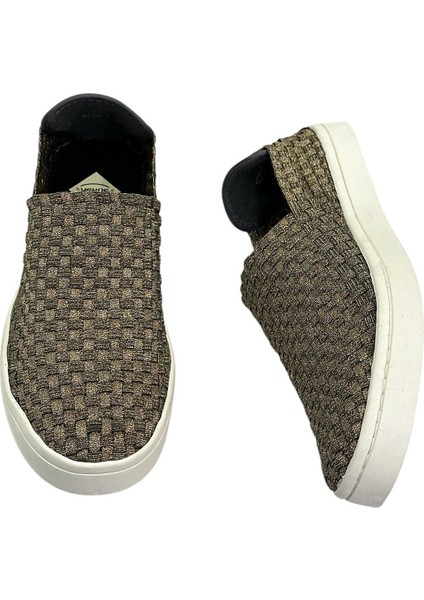 Spring 11 L046 Kadın Lastikli Bronz Ayakkabı Bronz modelleri