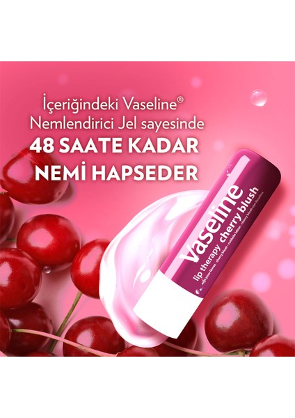 Lip Therapy Dudak Bakım Kremi Cherry Blush 4.8 gr X2 modelleri