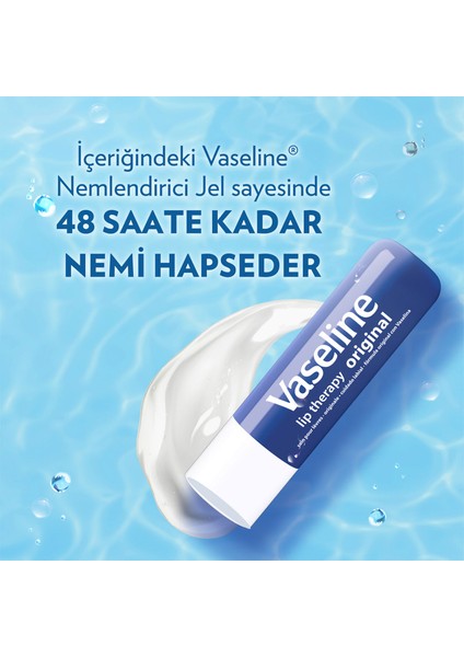 Lip Therapy Dudak Bakım Kremi Original 4.8 gr X2 modelleri