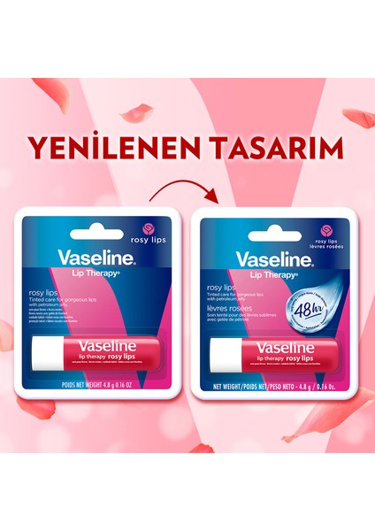Lip Therapy Dudak Bakım Kremi Rosy Lips 4.8 gr X2 indirimleri